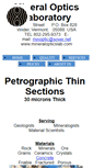 Mobile Screenshot of mineralopticslab.com